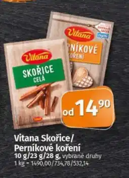 COOP TIP Vitana Skořice/ Perníkové koření nabídka