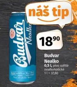 COOP TIP Budvar Nealko nabídka