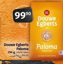 COOP TIP Douwe Egberts Paloma nabídka