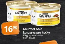 COOP TIP Gourmet Gold konzerva pro kočky nabídka