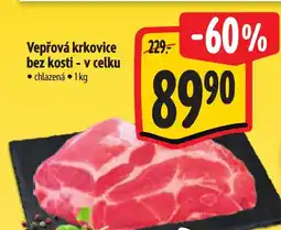 Albert Vepřová krkovice bez kosti - v celku nabídka