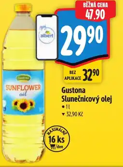 Albert Gustona Slunečnicový olej nabídka