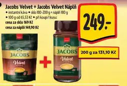 Albert Jacobs Velvet + Jacobs Velvet Náplň nabídka