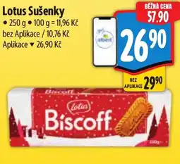 Albert Lotus Sušenky nabídka