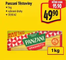 Albert Panzani Těstoviny nabídka