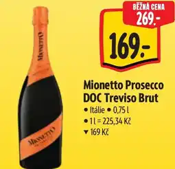 Albert Mionetto Prosecco DOC Treviso Brut nabídka
