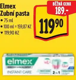 Albert Elmex Zubní pasta nabídka