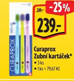 Albert Curaprox Zubní kartáček nabídka