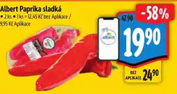 Albert Albert Paprika sladká nabídka
