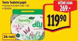Albert Tento Toaletní papír nabídka