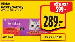 Albert Whiskas Kapsičky pro kočky nabídka