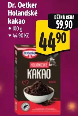 Albert Dr. Oetker Holandské kakao nabídka