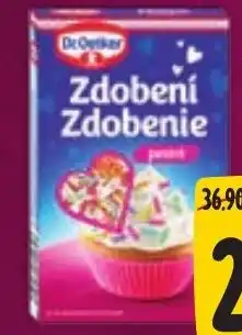 Albert Dr. Oetker Zdobení nabídka