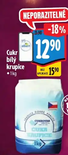 Albert Cukr bílý krupice nabídka