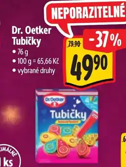 Albert Dr. Oetker Tubičky nabídka