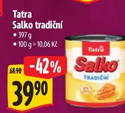 Albert Tatra Salko tradiční nabídka