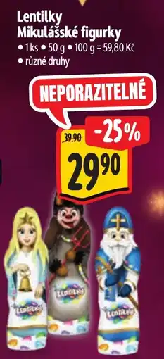 Albert Lentilky Mikulášské figurky nabídka