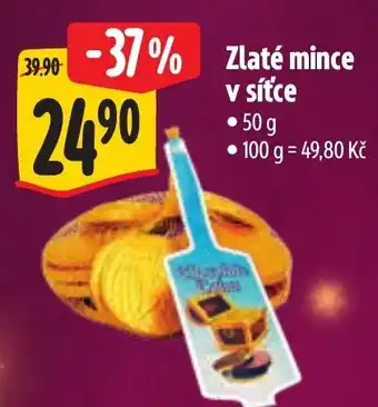 Albert Zlaté mince v síťce nabídka
