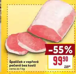 Billa špalíček z vepřové pečeně bez kosti cena za 1 kg nabídka