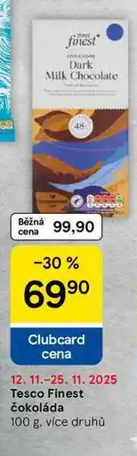 Tesco Tesco Finest čokoláda, 100 g, více druhů nabídka