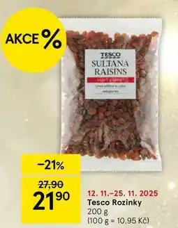 Tesco Tesco Rozinky, 200 g nabídka