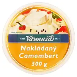 Tesco Varmuža Nakládaný camembert 500g nabídka