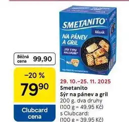 Tesco Smetanito Sýr na pánev a gril, 200 g nabídka