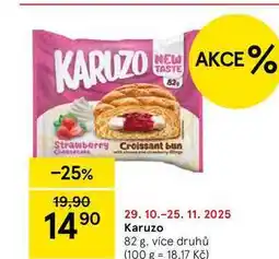 Tesco Karuzo, 82 g, více druhů nabídka