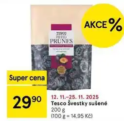 Tesco Tesco Švestky sušené, 200 g nabídka
