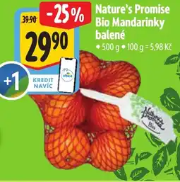 Albert Nature's Promise Bio Mandarinky balené nabídka