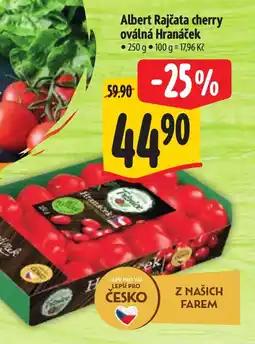 Albert Albert Rajčata cherry oválná Hranáček nabídka