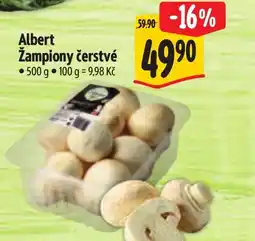 Albert Albert Zampiony čerstvé nabídka