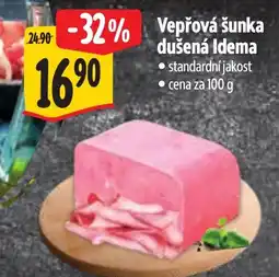 Albert Vepřová šunka dušená Idema nabídka