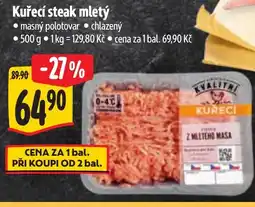 Albert Kuřecí steak mletý nabídka