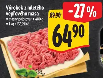 Albert Výrobek z mletého vepřového masa nabídka