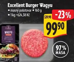 Albert Excellent Burger Wagyu nabídka