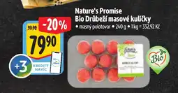 Albert Nature's Promise Bio Drůbeží masové kuličky nabídka