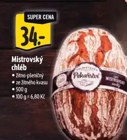Albert Mistrovský chléb nabídka