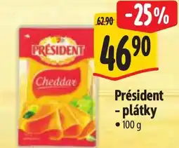 Albert Président - plátky nabídka