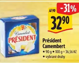 Albert Président Camembert nabídka