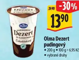 Albert Olma Dezert pudingový nabídka