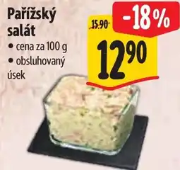 Albert Pařížský salát nabídka