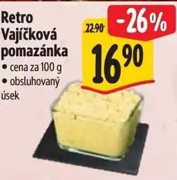 Albert Retro Vajíčková pomazánka nabídka