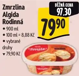 Albert Zmrzlina Algida Rodinná nabídka