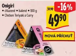 Albert Onigiri nabídka