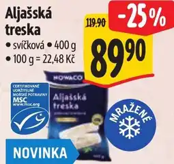 Albert Aljašská treska nabídka