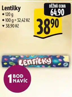 Albert Lentilky nabídka