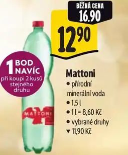 Albert Mattoni nabídka