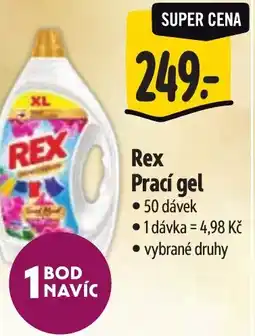 Albert Rex Prací gel nabídka