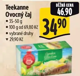 Albert Teekanne Ovocný čaj nabídka